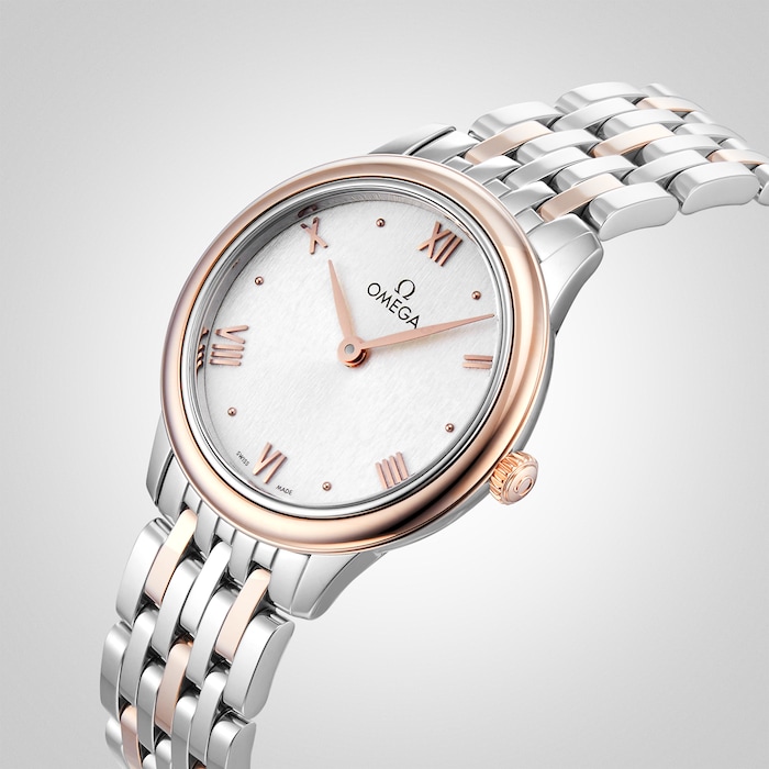Omega De Ville Prestige Quartz 27.5mm Ladies Watch Silver