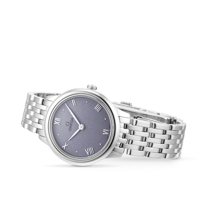 Omega De Ville Prestige Quartz 27.5mm Ladies Watch Purple
