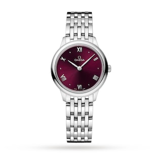 Omega De Ville Prestige Quartz 27.5mm Ladies Watch Red