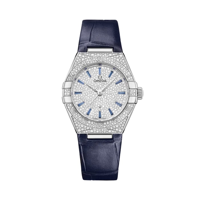 Omega Constellation 29mm Ladies Watch Silver