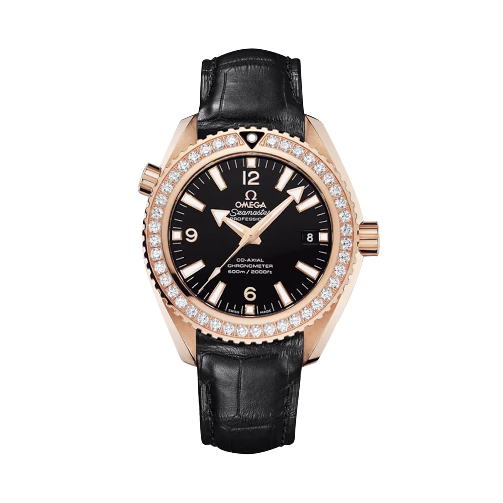 Omega Seamaster Planet Ocean 42mm Mens Watch Black