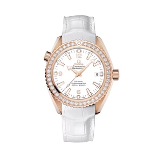Omega Seamaster Planet Ocean 42mm Mens Watch White