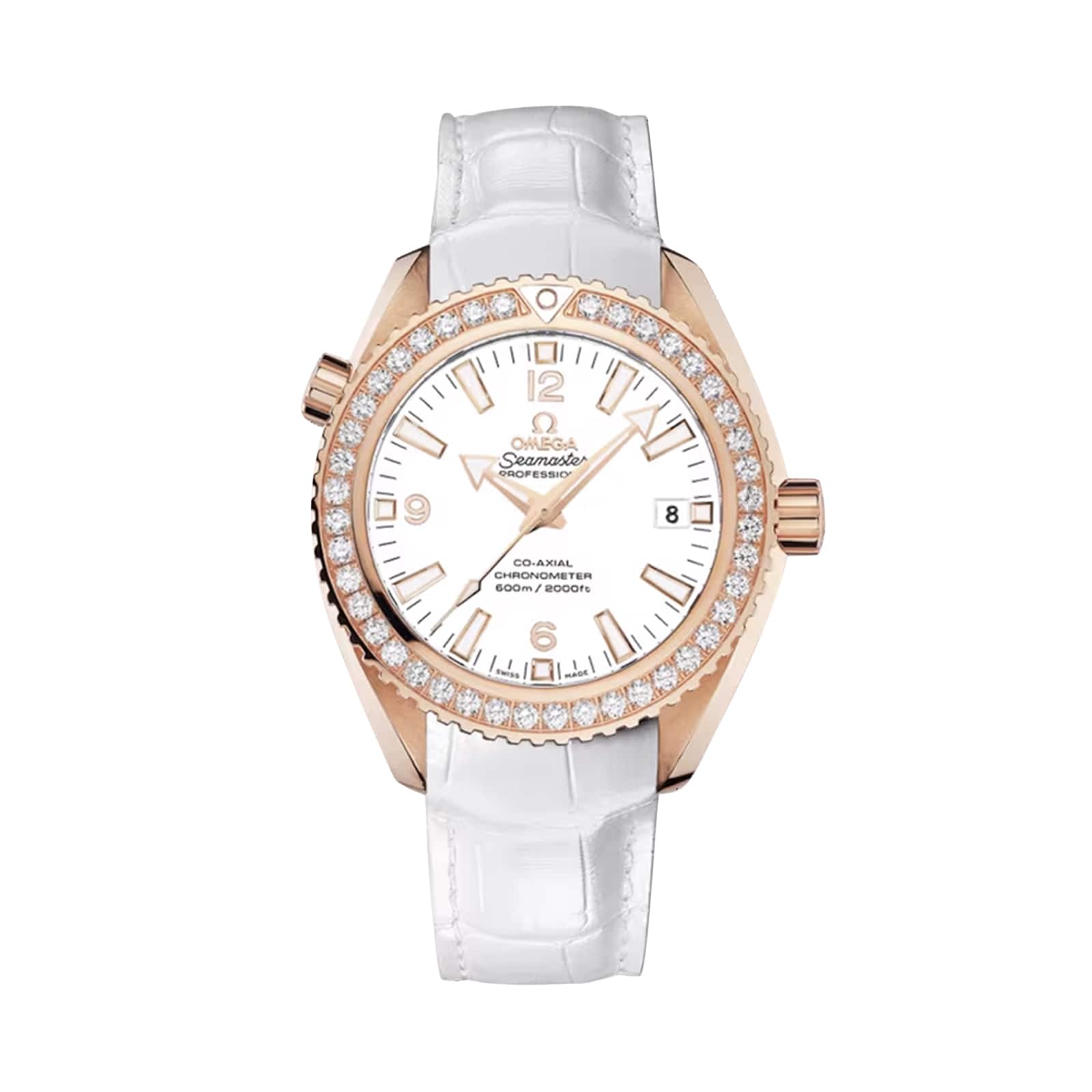 Omega Seamaster Planet Ocean 42mm Mens Watch White