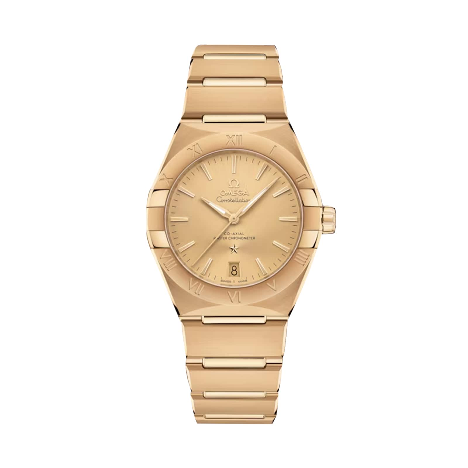 Omega yellow gold watch best sale