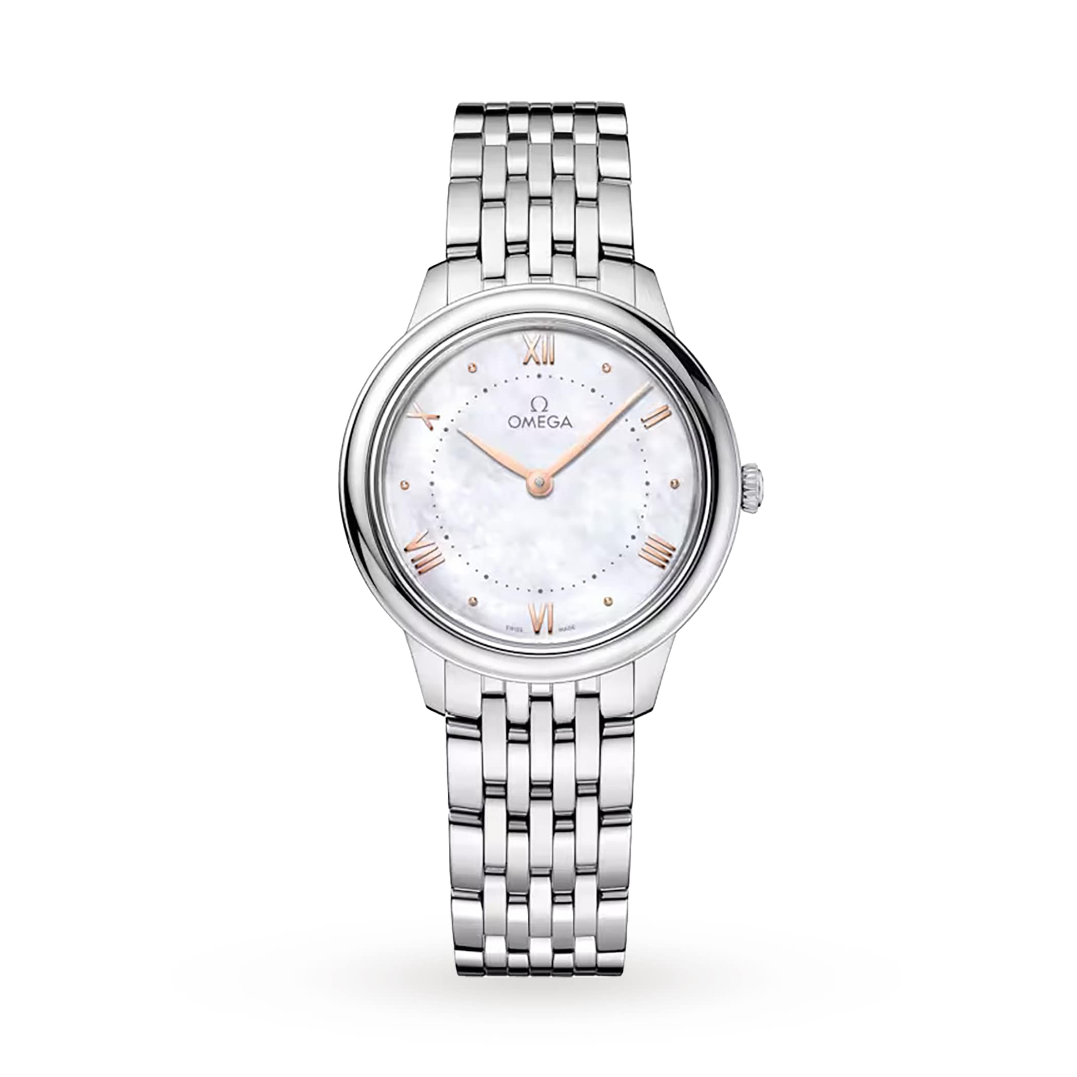 Omega De Ville Prestige 30mm, Steel On Steel Omega De Ville Prestige 30mm, Steel On Steel