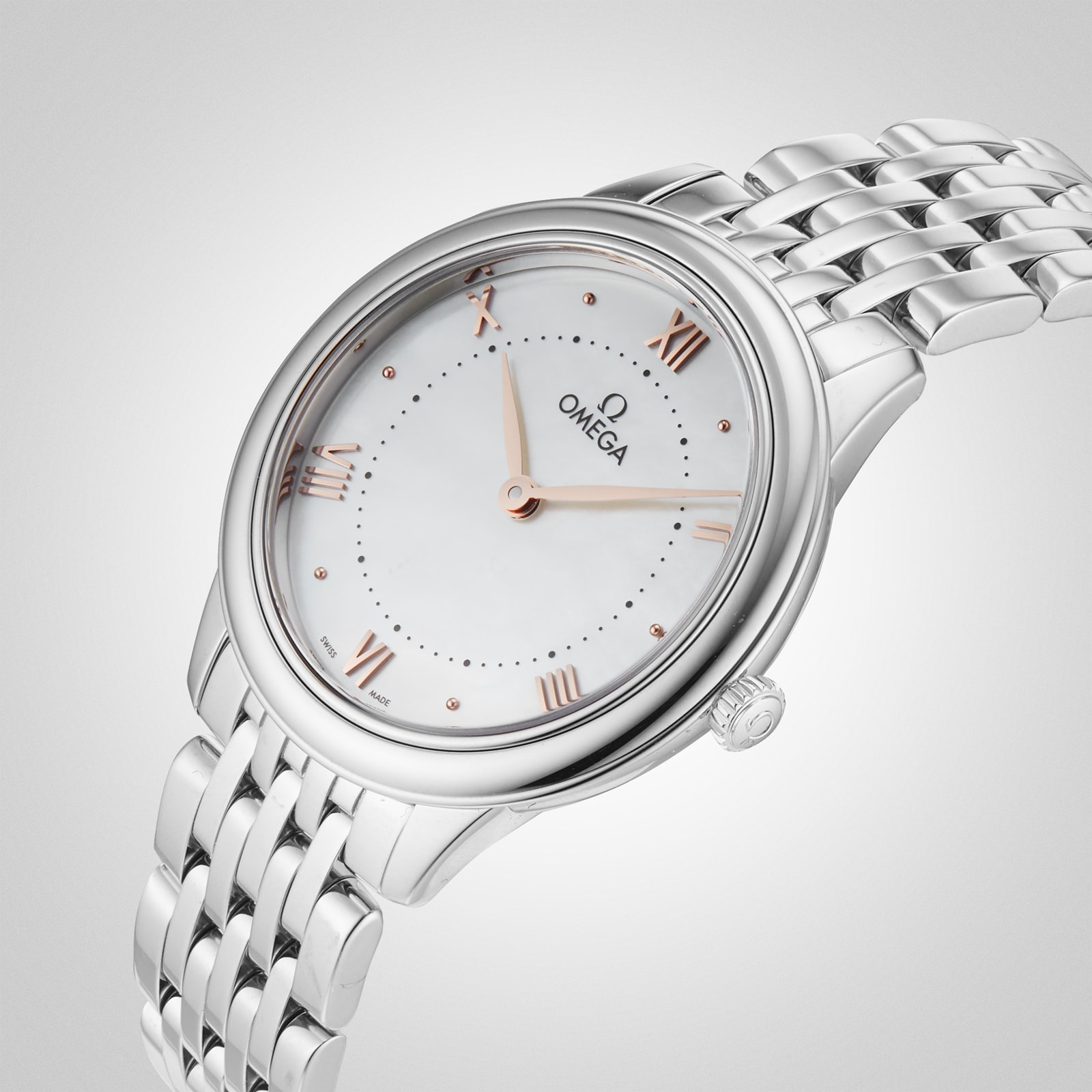 Omega De Ville Prestige 30mm, Steel On Steel Omega De Ville Prestige 30mm, Steel On Steel