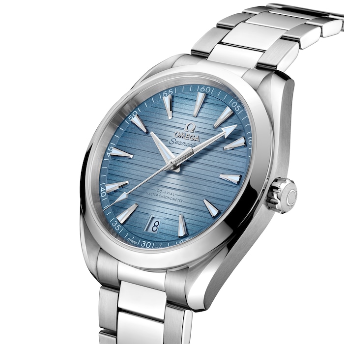 Omega Seamaster Aqua Terra 150M Co-Axial Master Chronometer 41mm Summer  Blue O22010412103005 | Mayors