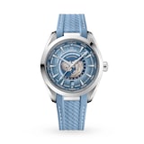 Omega Seamaster Aqua Terra 150M Co-Axial Master Chronometer Gmt Worldtimer 43mm Summer Blue