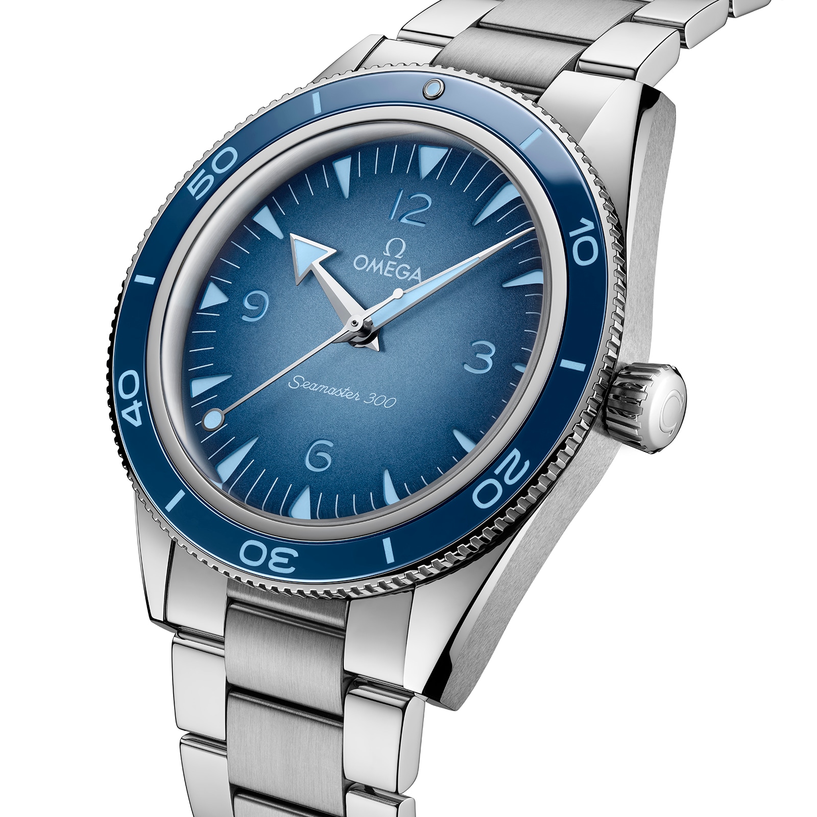 Omega Seamaster 300 Co-Axial Master Chronometer 41mm Summer Blue