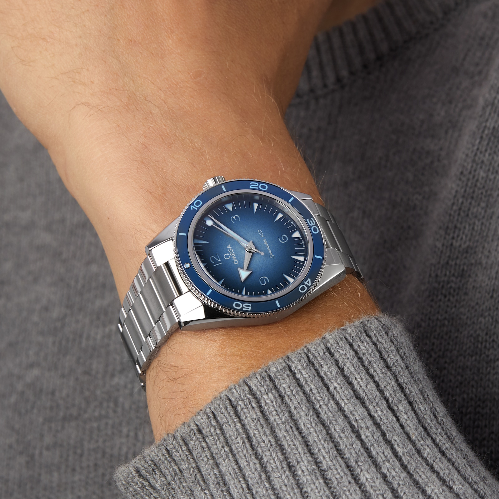 Omega Seamaster 300 Co-Axial Master Chronometer 41mm Summer Blue