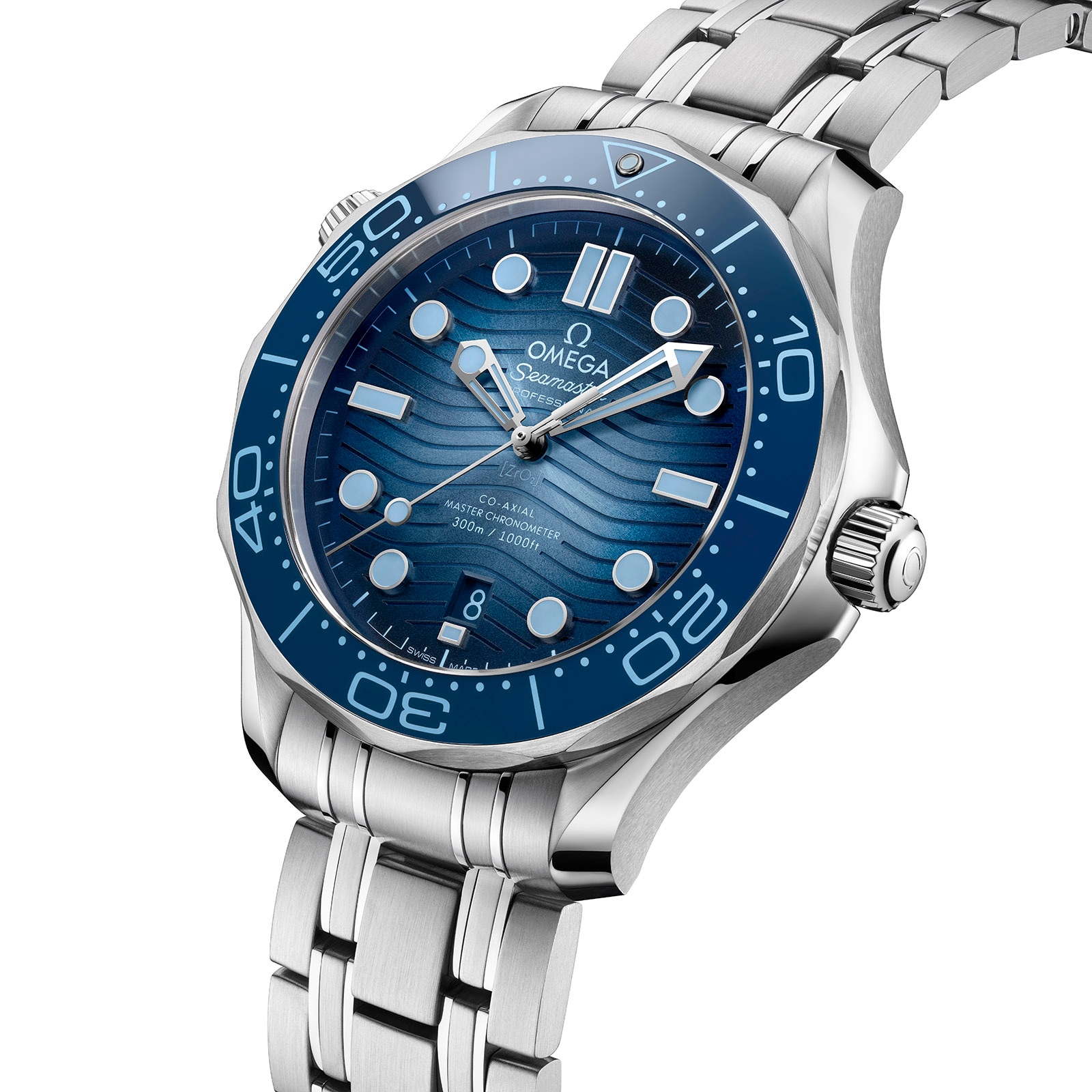 Omega seamaster 300m on sale blue