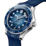 Omega Seamaster Diver 300M Co-Axial Master Chronometer 42mm Summer Blue