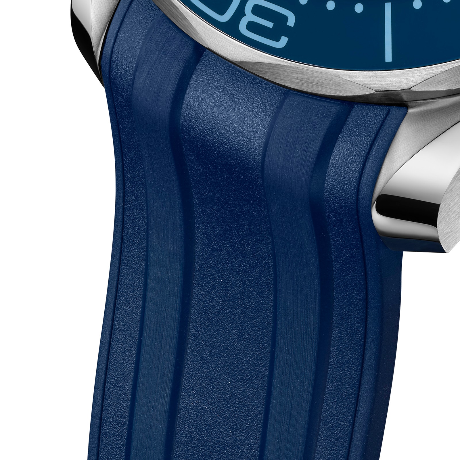 Omega seamaster 300 blue rubber online strap