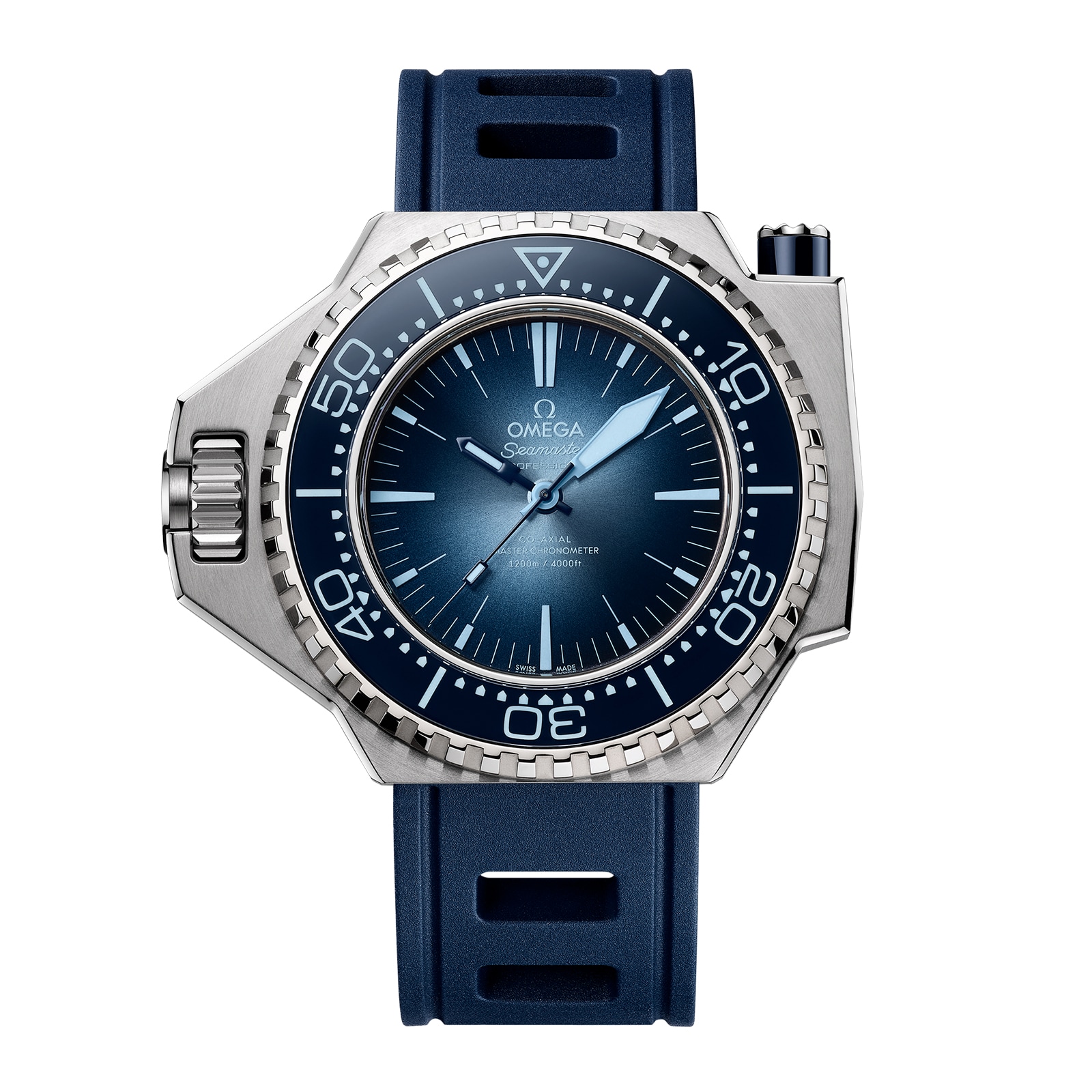 Omega Seamaster Ploprof 1200M Co-Axial Master Chronometer 55 X 45mm Summer Blue Omega Seamaster Ploprof 1200M Co-Axial Master Chronometer 55 X 45mm Summer Blue