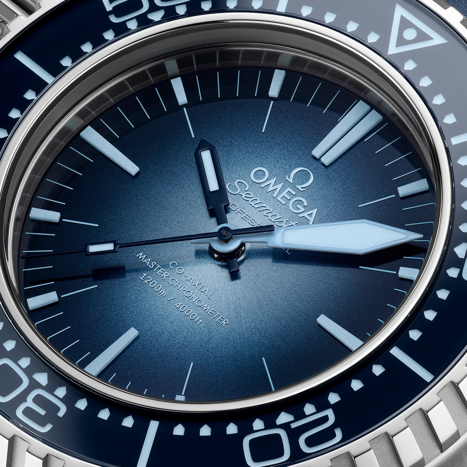 Omega Seamaster Ploprof 1200M Co-Axial Master Chronometer 55 X 45mm Summer Blue Omega Seamaster Ploprof 1200M Co-Axial Master Chronometer 55 X 45mm Summer Blue
