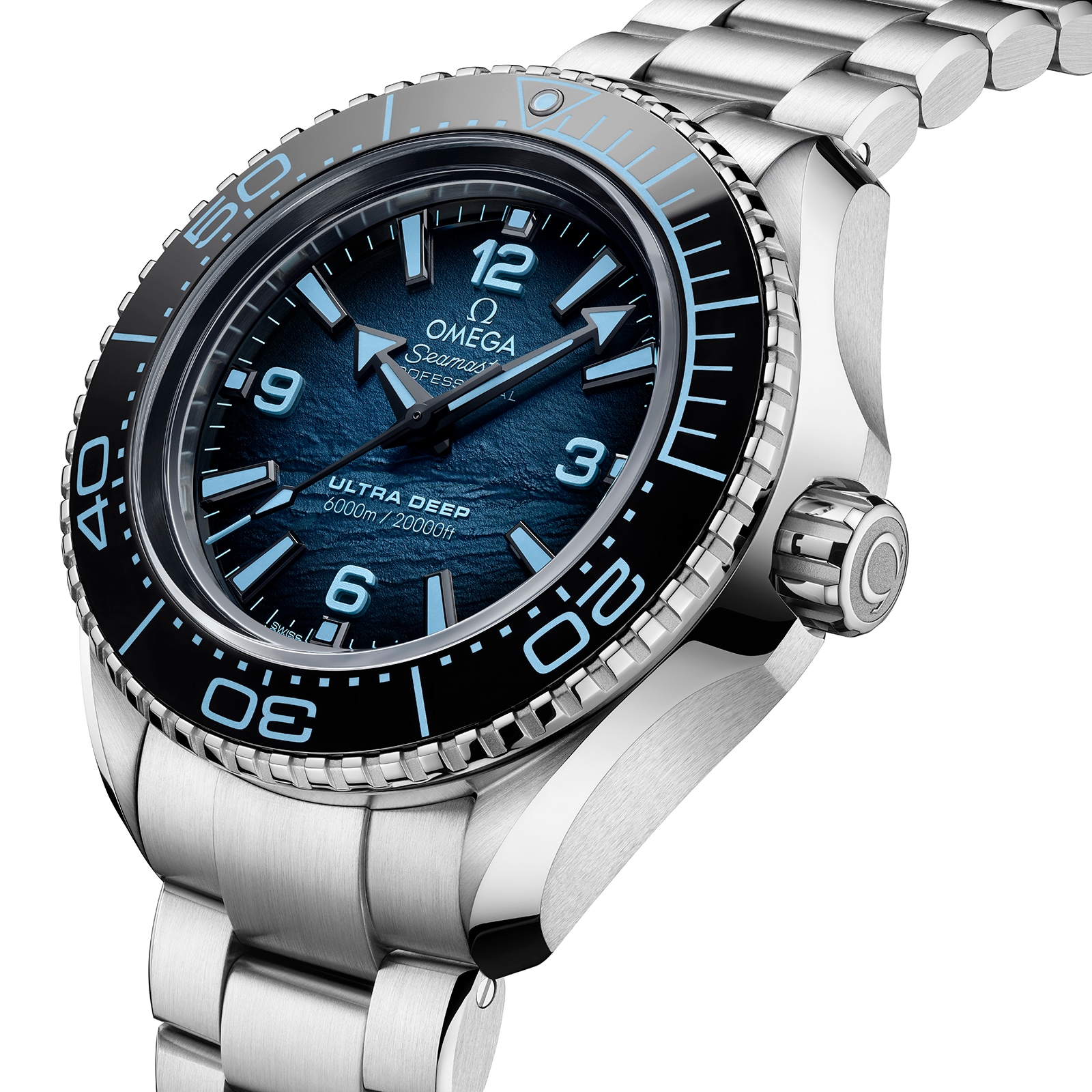 Omega Seamaster Planet Ocean 6000M Co-Axial Master Chronometer 45.5mm Summer Blue