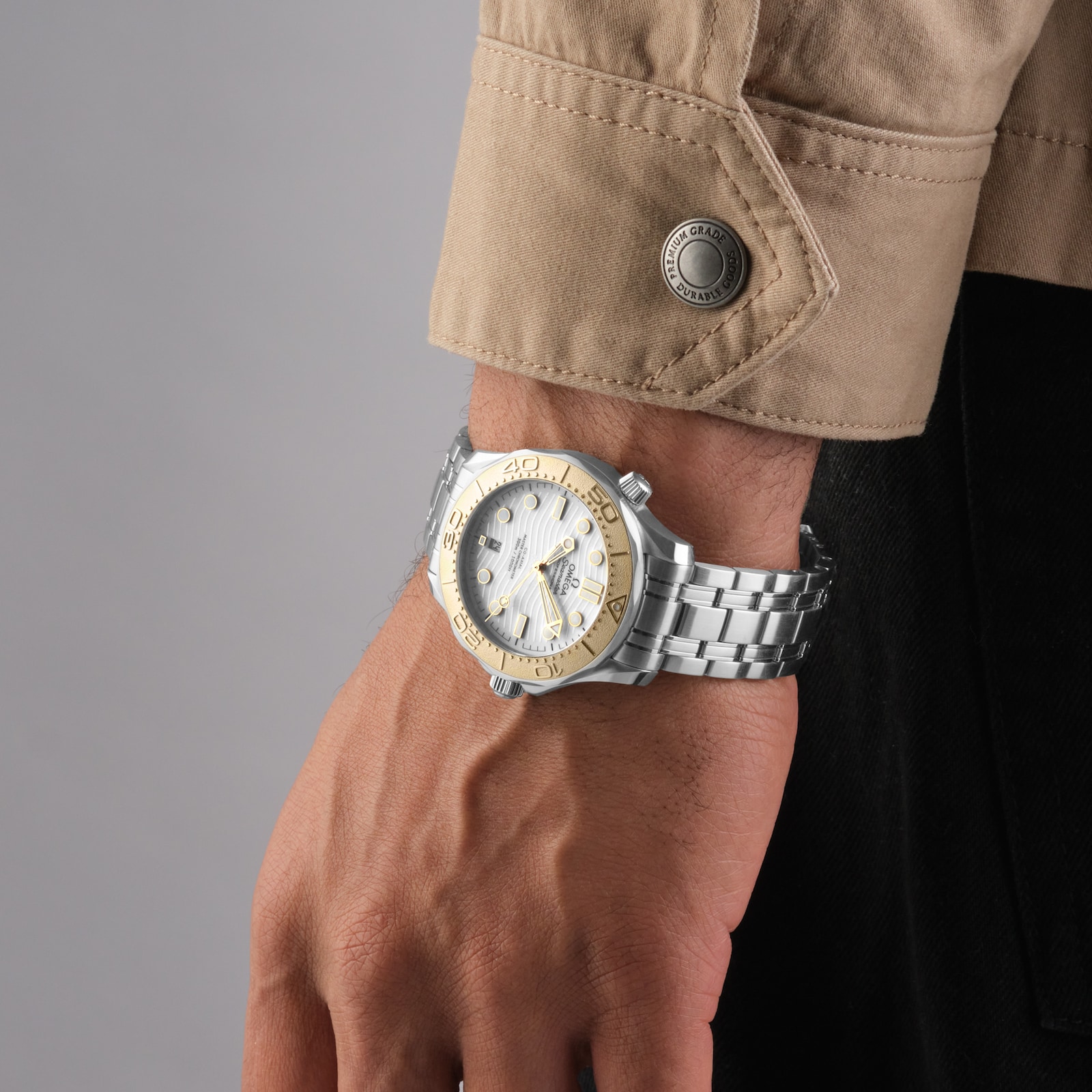 Omega Seamaster Diver 300m Co Axial Master Chronometer Paris 2024 42mm Mens Watch White