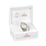Omega Seamaster Diver 300m Co Axial Master Chronometer Paris 2024 42mm Mens Watch White
