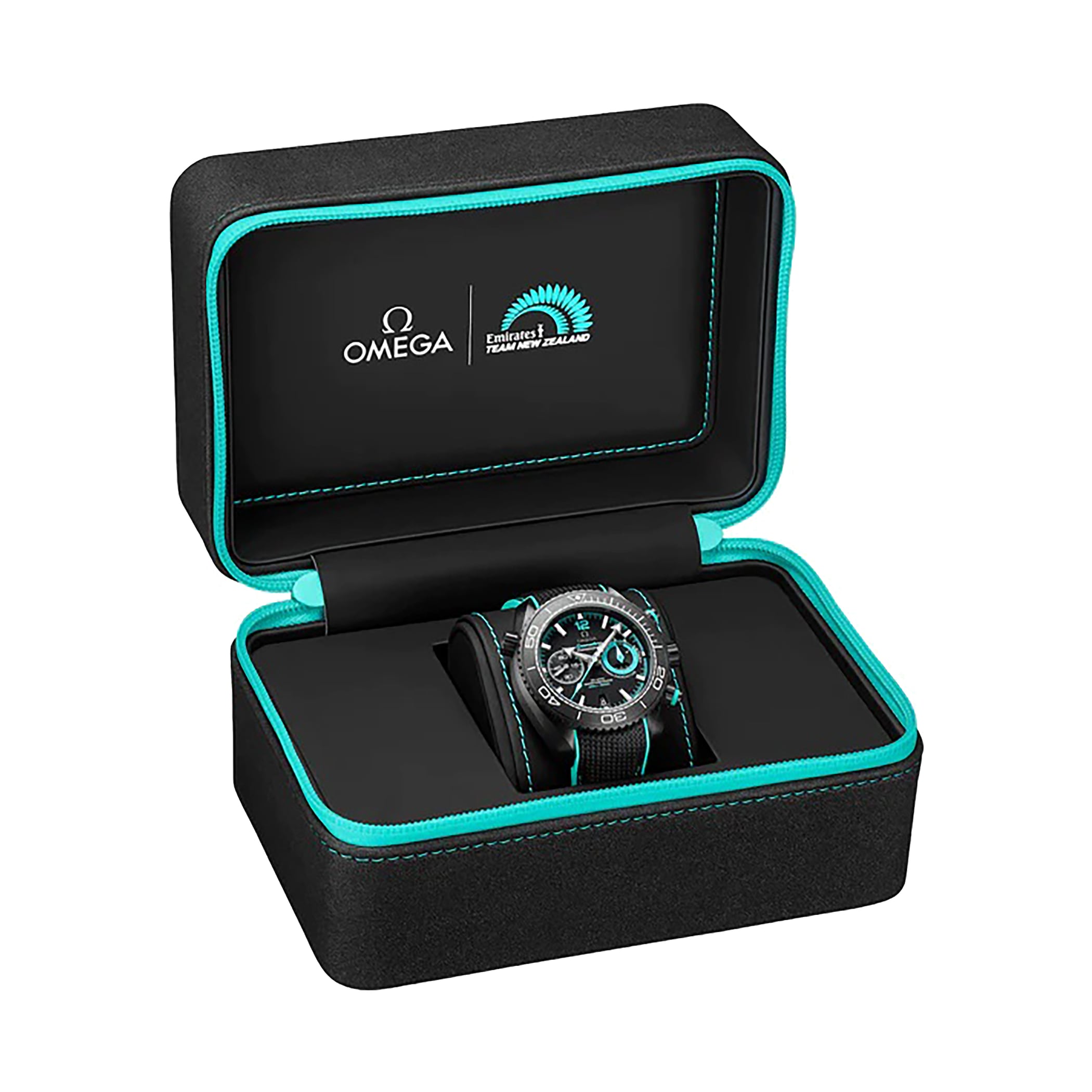 Omega Seamaster Planet Ocean 600m Co-Axial Master Chronometer Chronograph 45.5mm ETNZ Deep Black Mens Watch Omega Seamaster Planet Ocean 600m Co-Axial Master Chronometer Chronograph 45.5mm ETNZ Deep Black Mens Watch