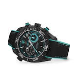 Omega Seamaster Planet Ocean 600m Co-Axial Master Chronometer Chronograph 45.5mm ETNZ Deep Black Mens Watch