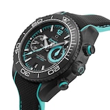 Omega Seamaster Planet Ocean 600m Co-Axial Master Chronometer Chronograph 45.5mm ETNZ Deep Black Mens Watch