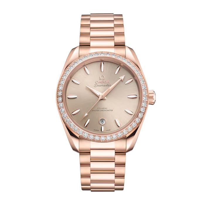 Omega Seamaster Aqua Terra Shades 38mm Ladies Watch Beige