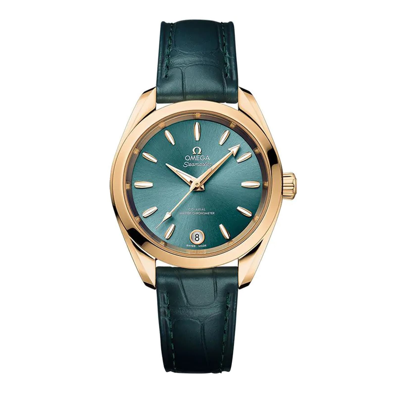 Omega Seamaster Aqua Terra Shades 34mm Ladies Watch Green