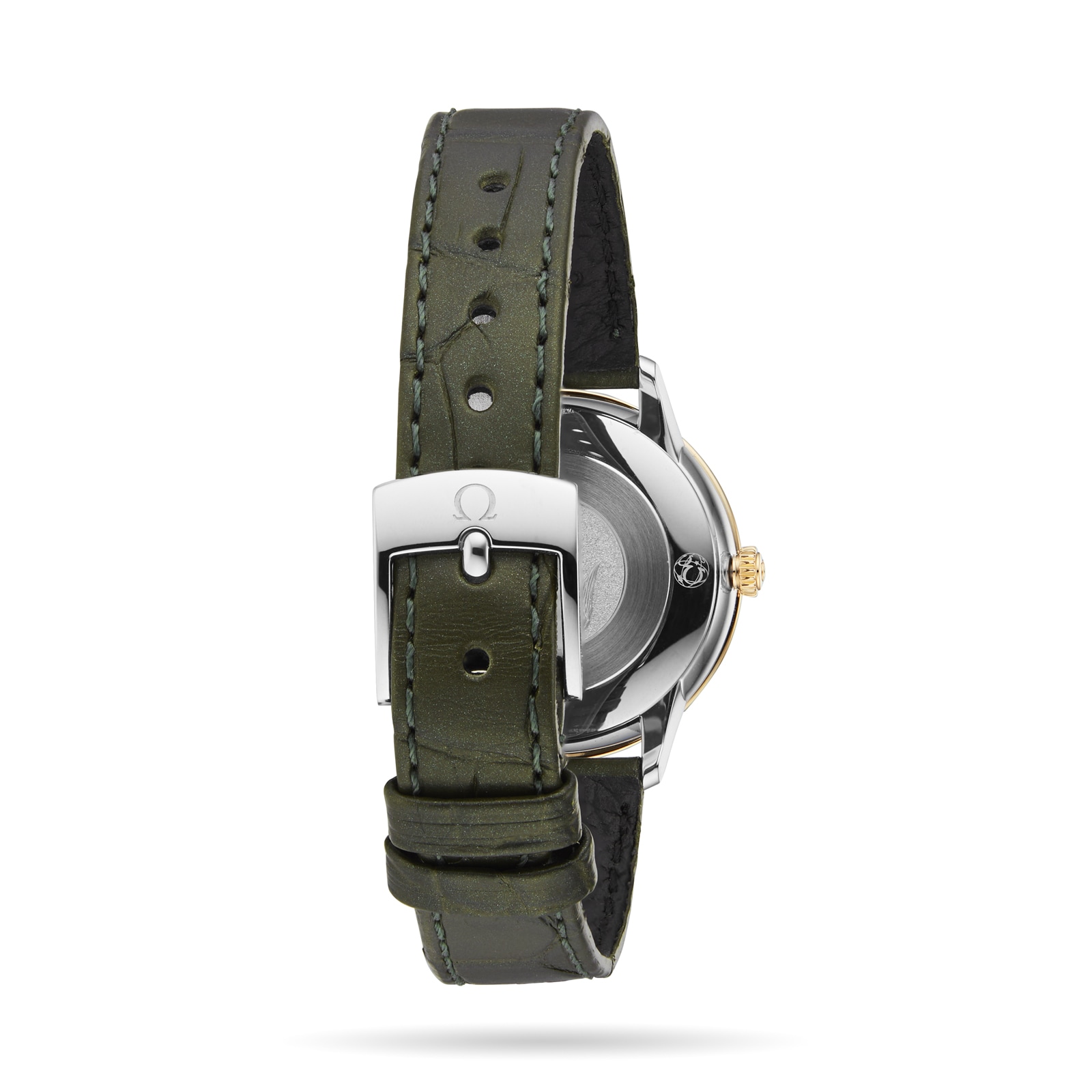 Omega De Ville Prestige 27.5mm, Steel ‑ Yellow Gold On Leather Strap