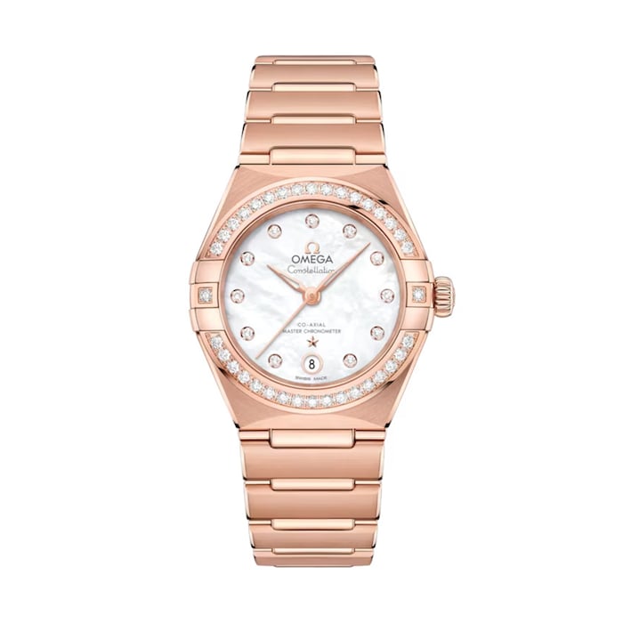Omega Constellation 29mm, Sedna™ Gold On Sedna™ Gold Ladies Watch