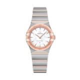 Omega Constellation 25mm, Steel ‑ Sedna™ Gold On Steel ‑ Sedna™ Gold Ladies Watch