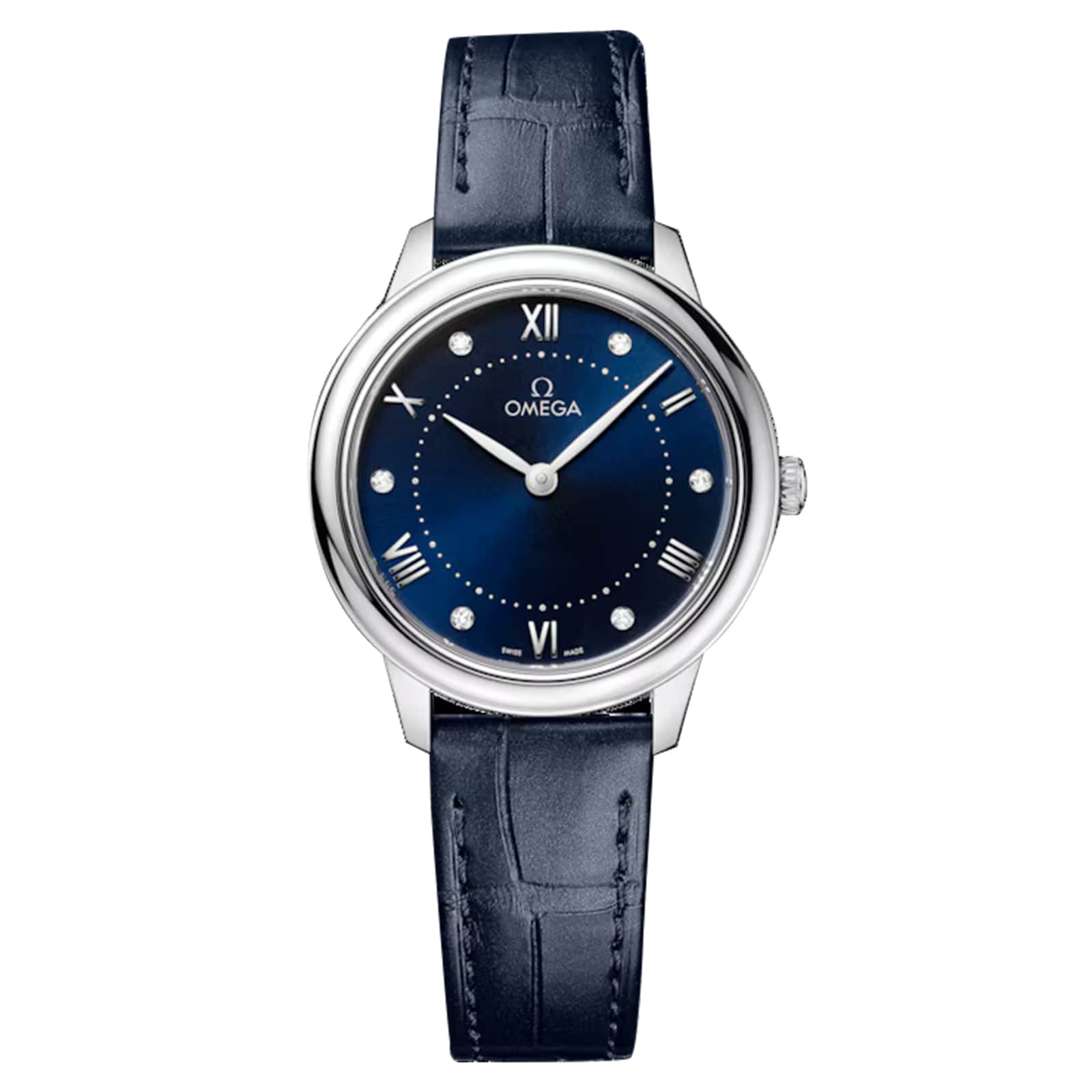 Omega De Ville Prestige 30mm Ladies Watch Blue