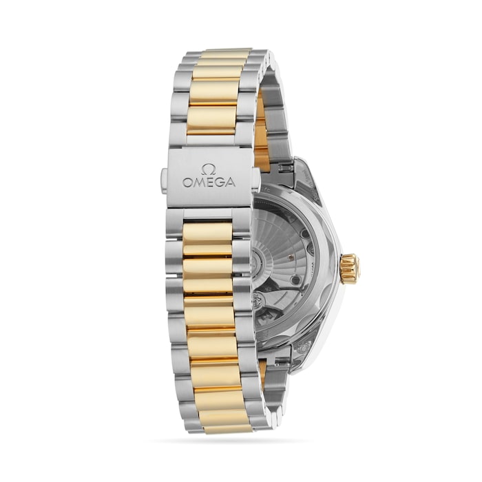 Omega Seamaster Aqua Terra Shades 34 Mm, Steel ‑ Moonshine™ Gold on Steel ‑ Moonshine™ Gold