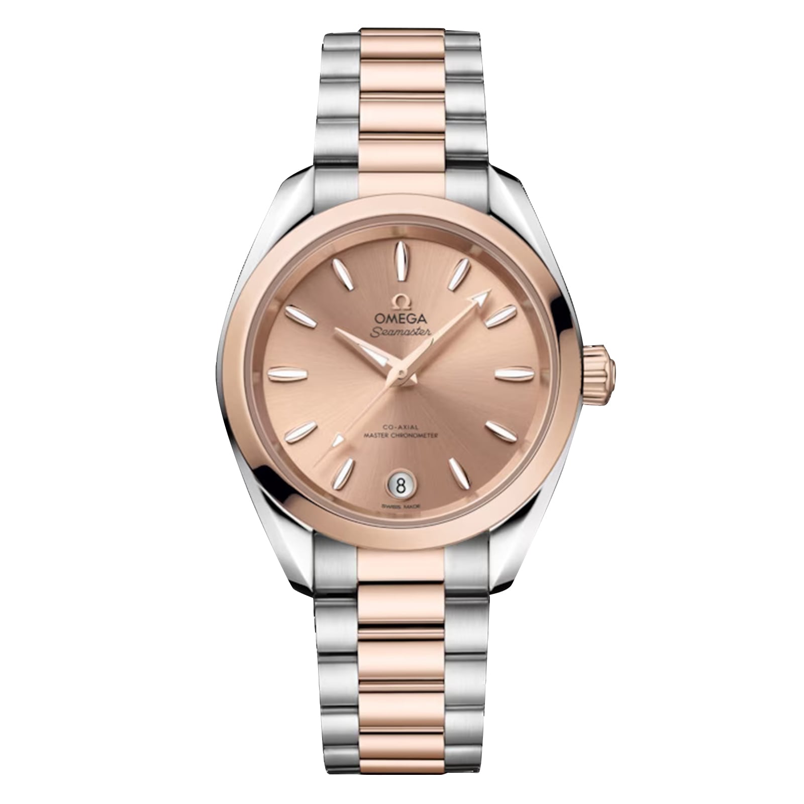 Omega Seamaster Aqua Terra Shades 34mm Ladies Watch Pink