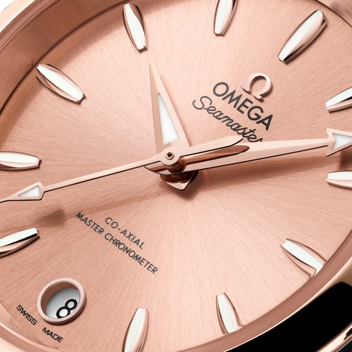 Omega Seamaster Aqua Terra Shades 34mm Ladies Watch Pink