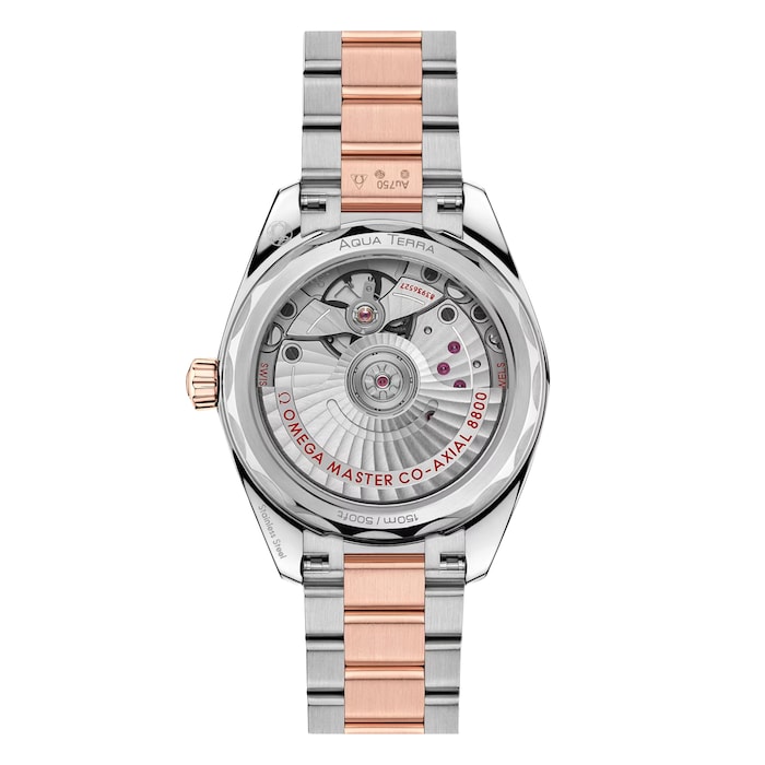 Omega Seamaster Aqua Terra Shades 34mm Ladies Watch Pink