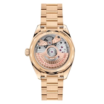 Omega Seamaster Aqua Terra Shades 34mm Ladies Watch Silver