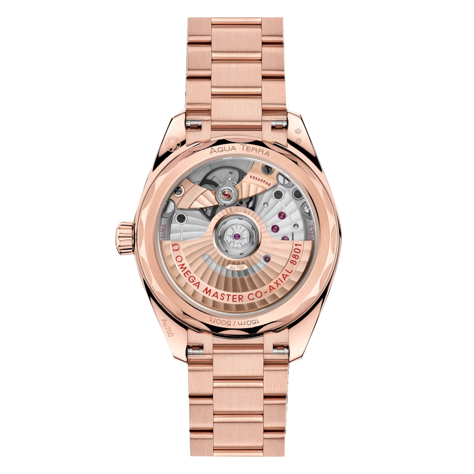 Omega Seamaster Aqua Terra Shades 34mm Ladies Watch Purple