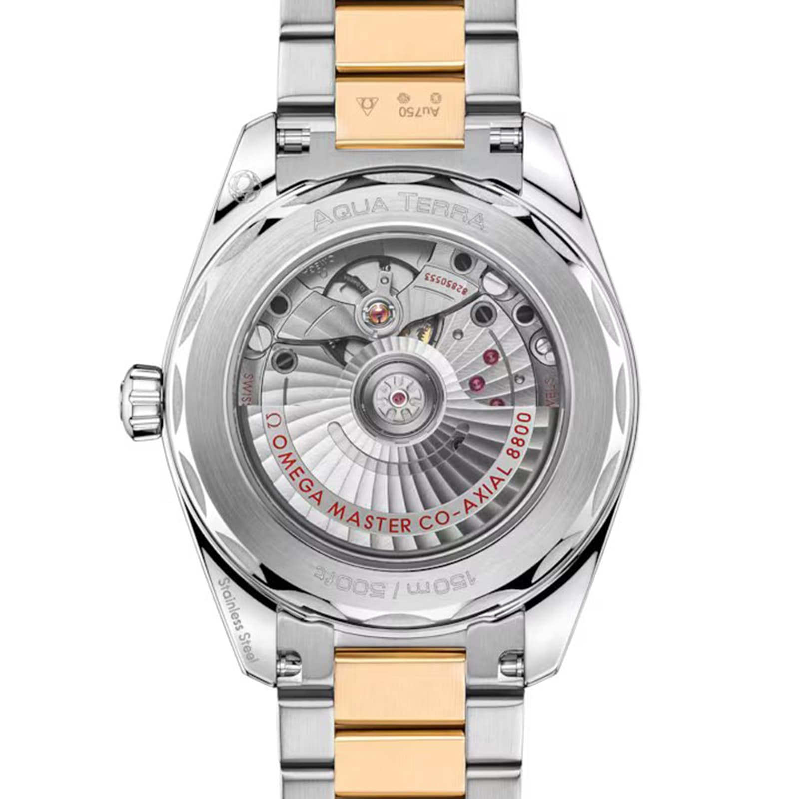 Omega Seamaster Aqua Terra Shades 38mm, Steel ‑ Moonshine™ Gold on Steel ‑ Moonshine™ Gold