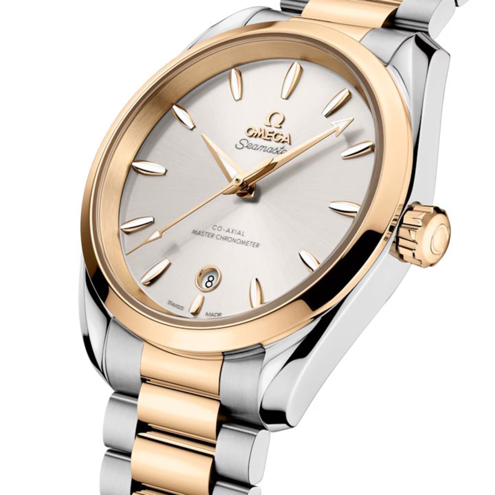 Omega Seamaster Aqua Terra Shades 38mm, Steel ‑ Moonshine™ Gold on Steel ‑ Moonshine™ Gold