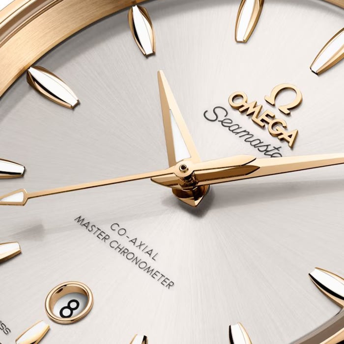 Omega Seamaster Aqua Terra Shades 38mm Ladies Watch Silver