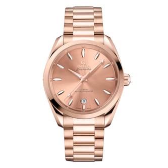 Omega Seamaster Aqua Terra Shades 38mm Ladies Watch Pink