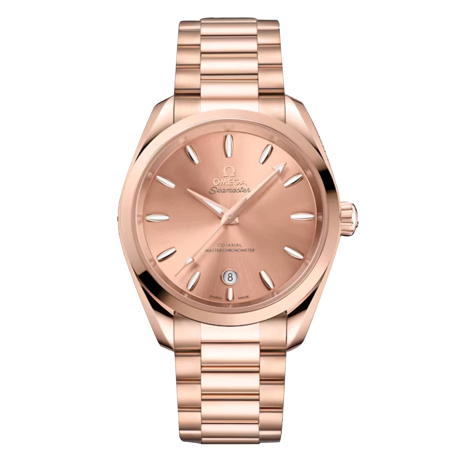 Omega Seamaster Aqua Terra Shades 38mm Ladies Watch Pink