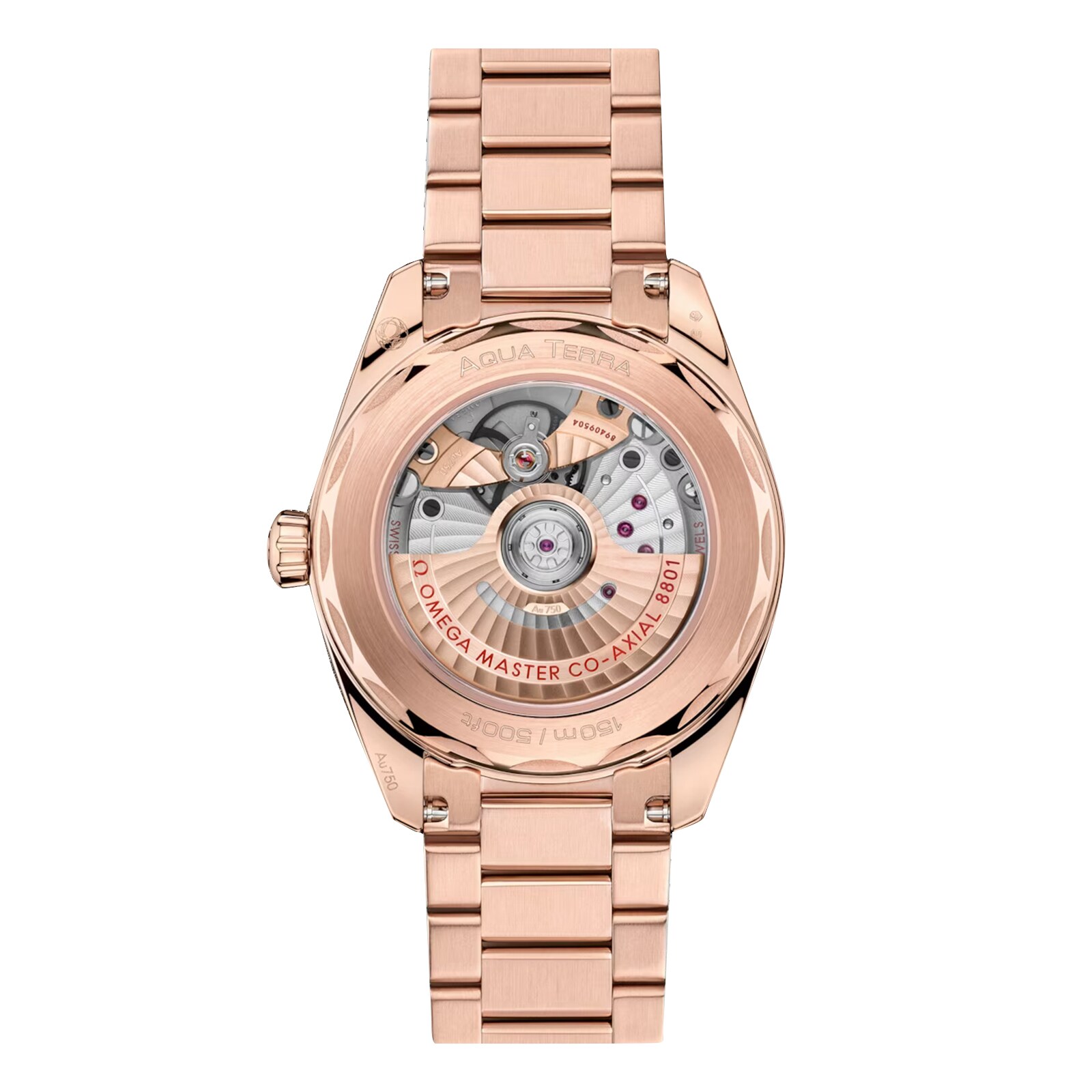 Omega Seamaster Aqua Terra Shades 38mm Ladies Watch Pink