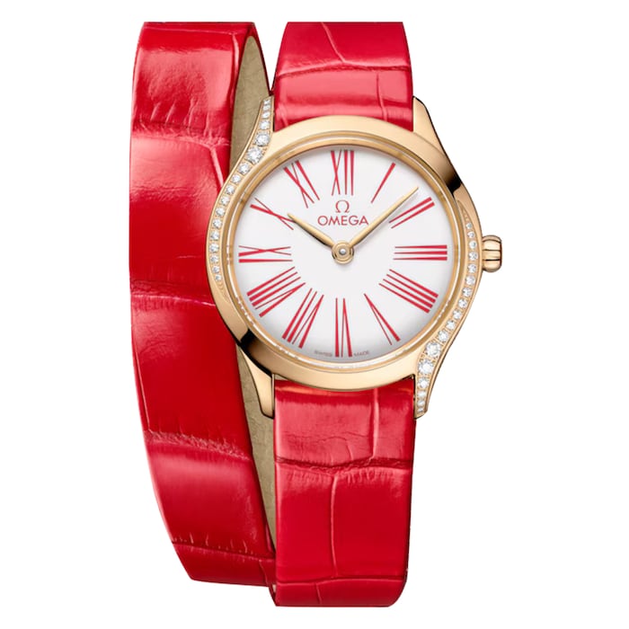 Omega De Ville Mini Trésor 26mm Ladies Watch White