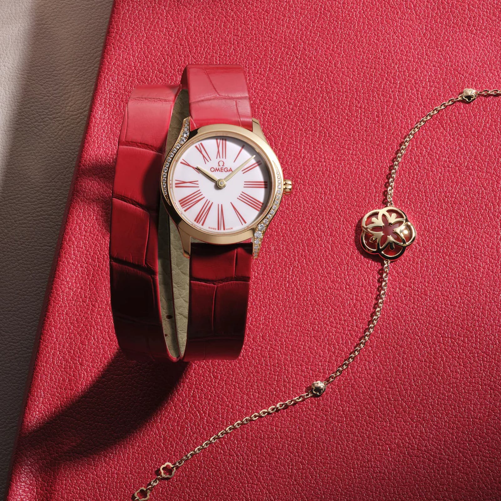 Omega De Ville Mini Trésor 26mm Ladies Watch White