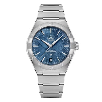 Omega Constellation 41mm Mens Watch Blue Omega Constellation 41mm Mens Watch Blue
