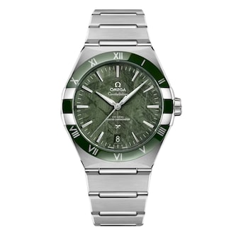 Omega Constellation 41mm Mens Watch Green