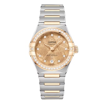 Omega Constellation 29mm Ladies Watch Yellow