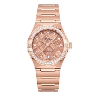 Omega Constellation 29mm Ladies Watch Pink Omega Constellation 29mm Ladies Watch Pink