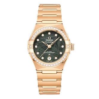 Omega Constellation 29mm Ladies Watch Green Omega Constellation 29mm Ladies Watch Green
